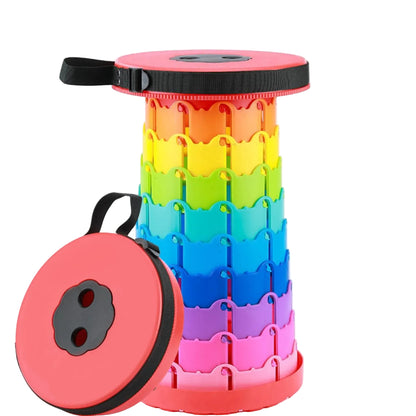 FlexiStool™ Justerbar Teleskopisk Pall med Antislip Yta